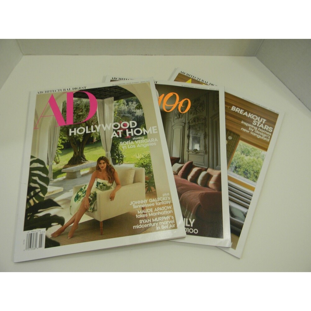 2024 January, February, and March Issues Architectural Digest